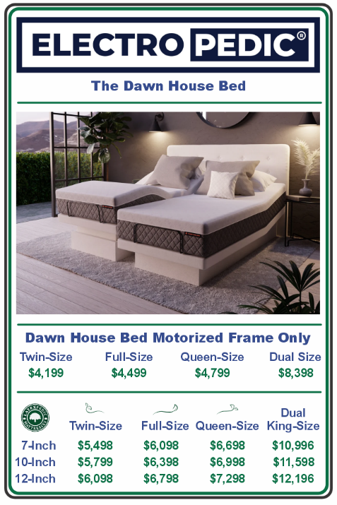 Los Angeles Dawn House Adjustable Bed